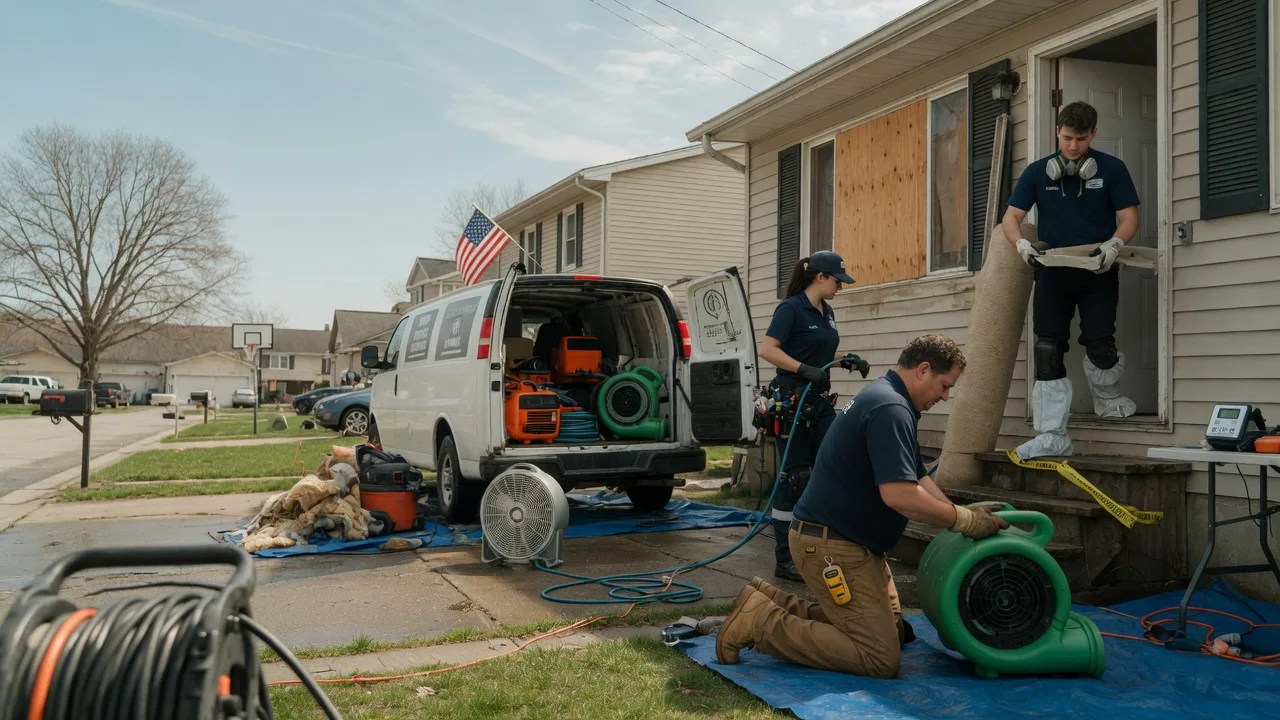 Water Damage Restoration in Cecil, PA near me